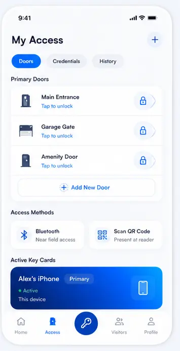 Applicazione Citofonica per la gestione degli accessi